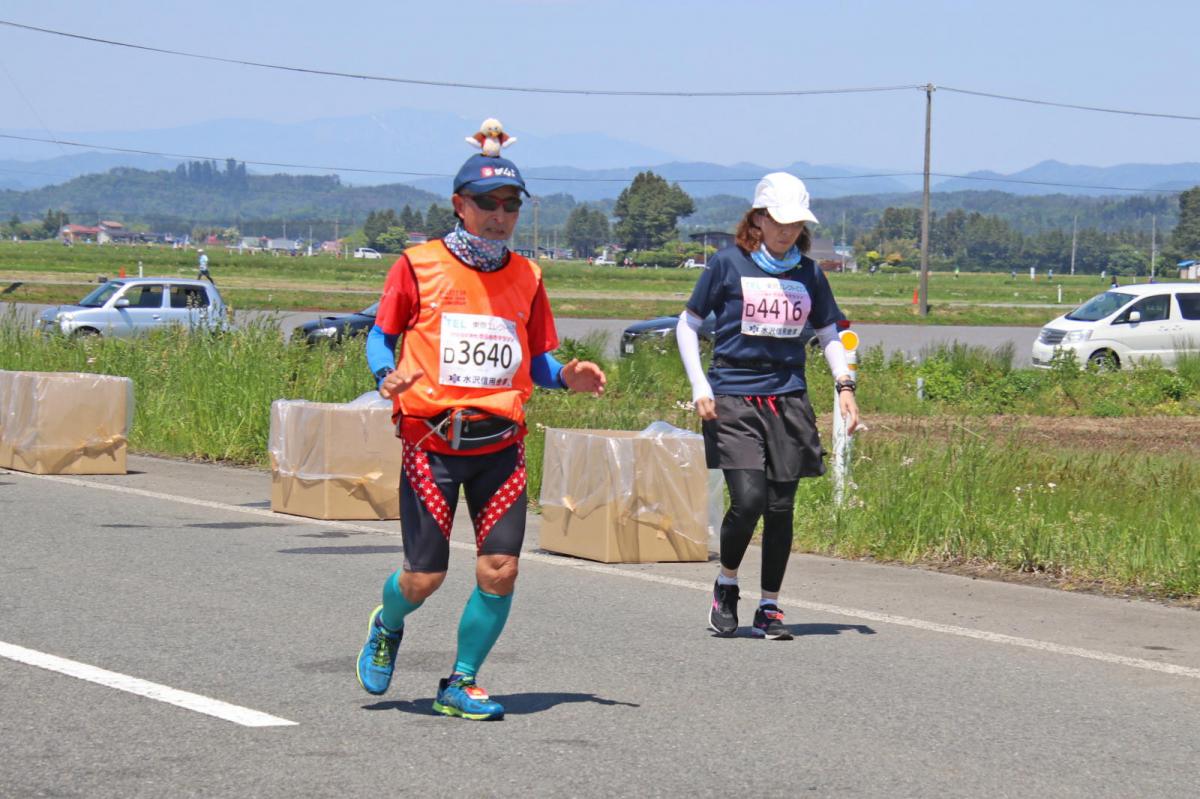 いわて奥州きらめきマラソン2018 フルマラソン5・37.5km給水/10km折り返し 2018/05/20