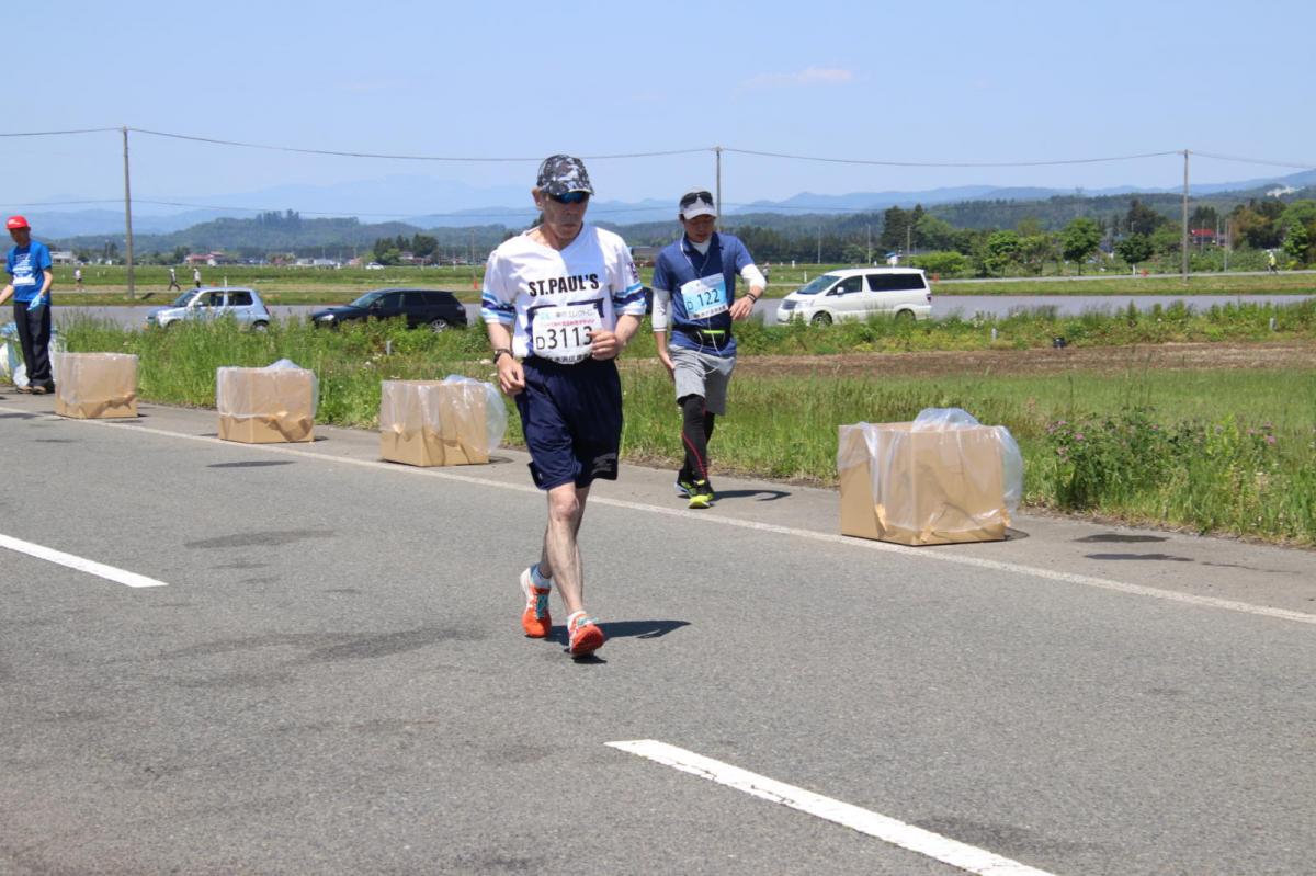 いわて奥州きらめきマラソン2018 フルマラソン5・37.5km給水/10km折り返し 2018/05/20