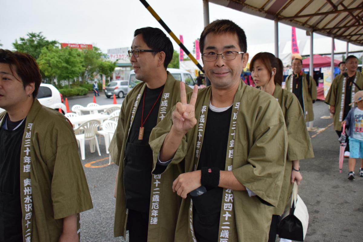 奥州前沢よさこいFesta14その1（奥州前沢よさこいフェスタ2018) 2018/07/08