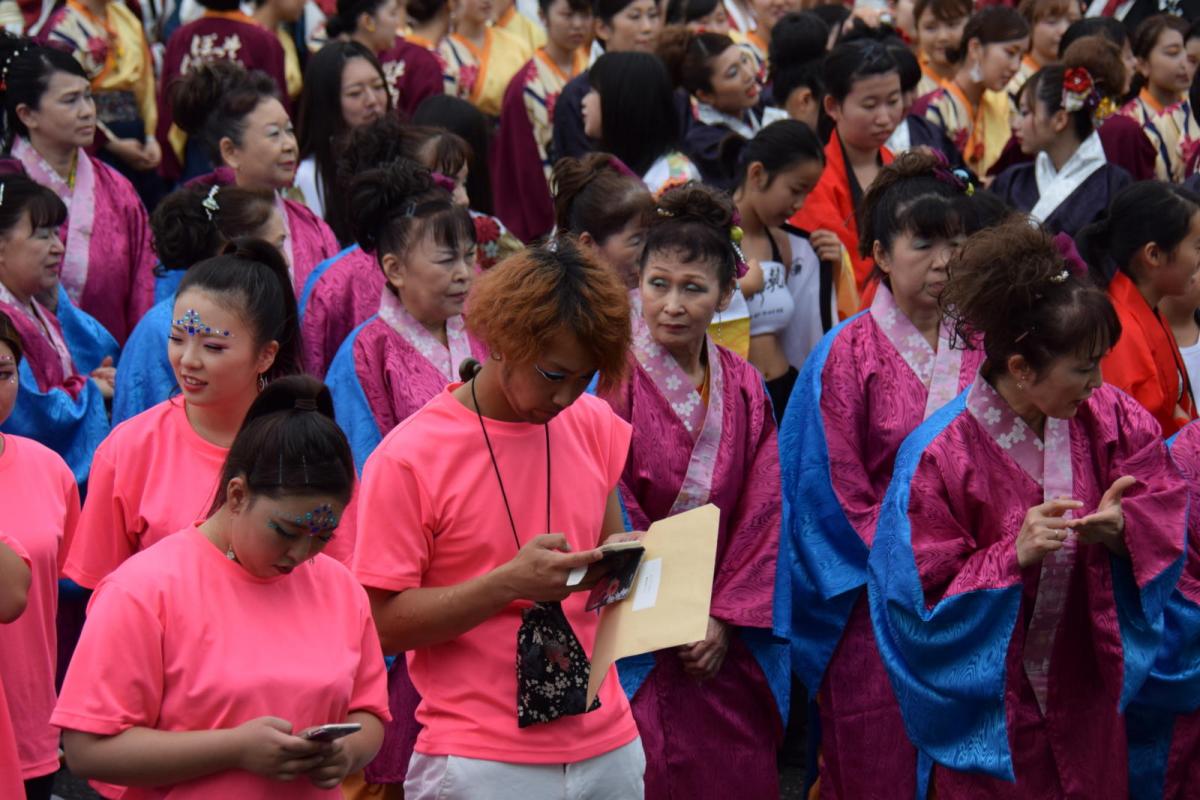 奥州前沢よさこいFesta14その1（奥州前沢よさこいフェスタ2018) 2018/07/08