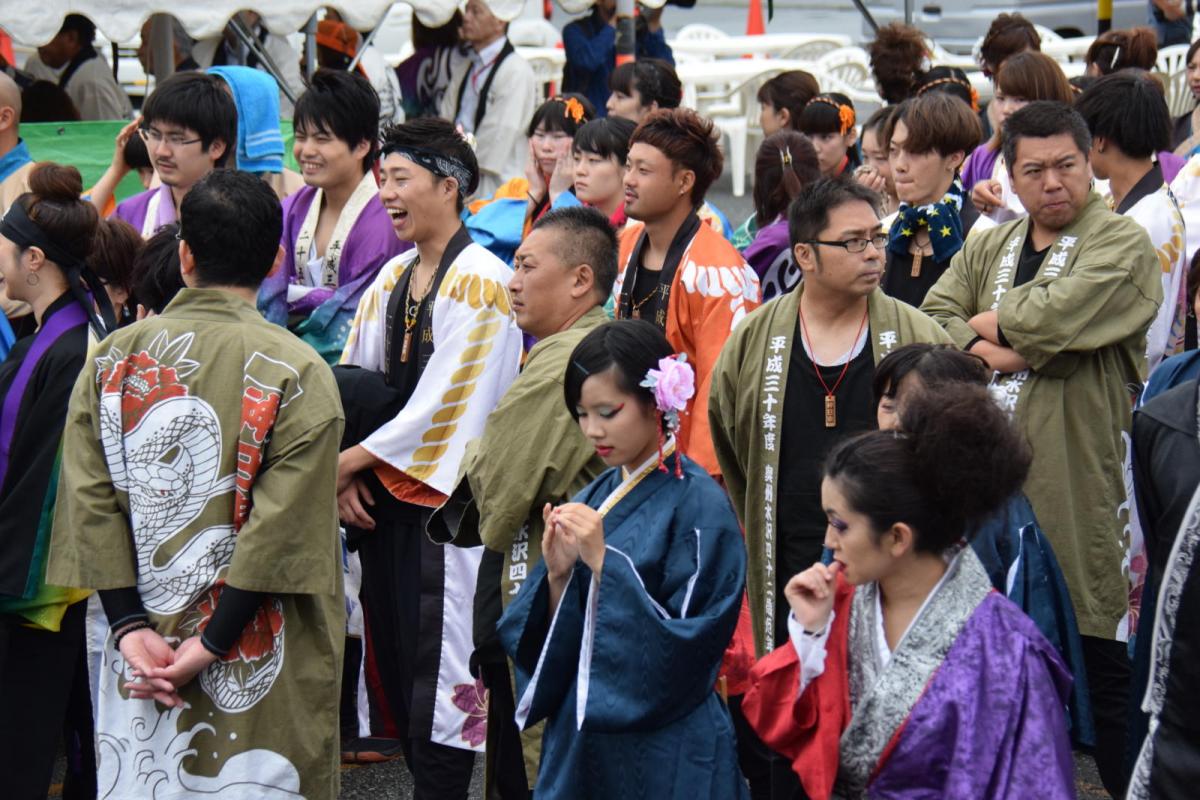 奥州前沢よさこいFesta14その1（奥州前沢よさこいフェスタ2018) 2018/07/08