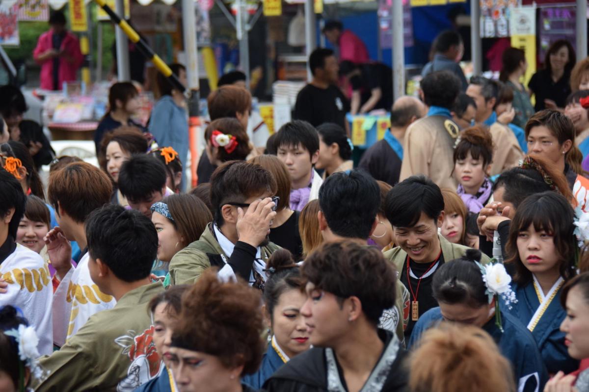 奥州前沢よさこいFesta14その1（奥州前沢よさこいフェスタ2018) 2018/07/08