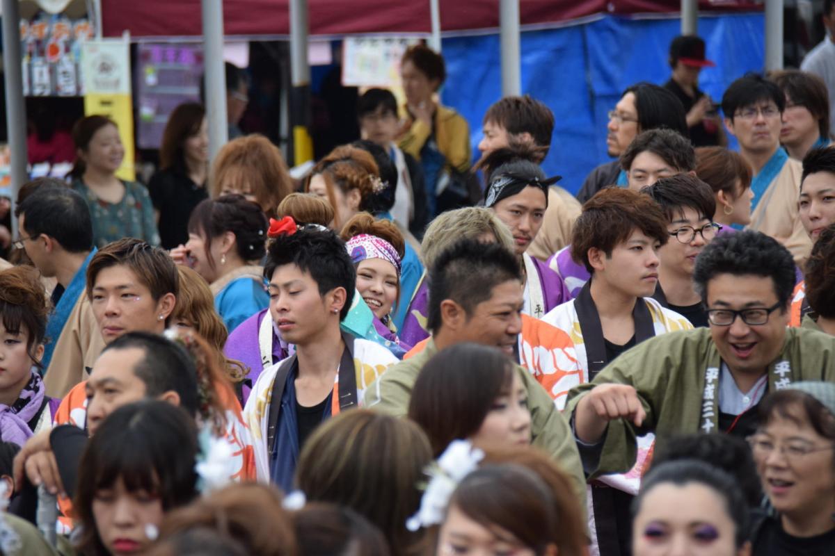 奥州前沢よさこいFesta14その1（奥州前沢よさこいフェスタ2018) 2018/07/08