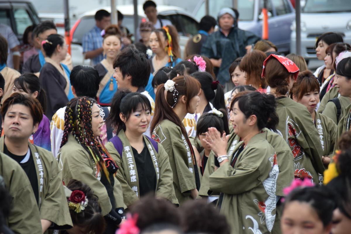 奥州前沢よさこいFesta14その1（奥州前沢よさこいフェスタ2018) 2018/07/08