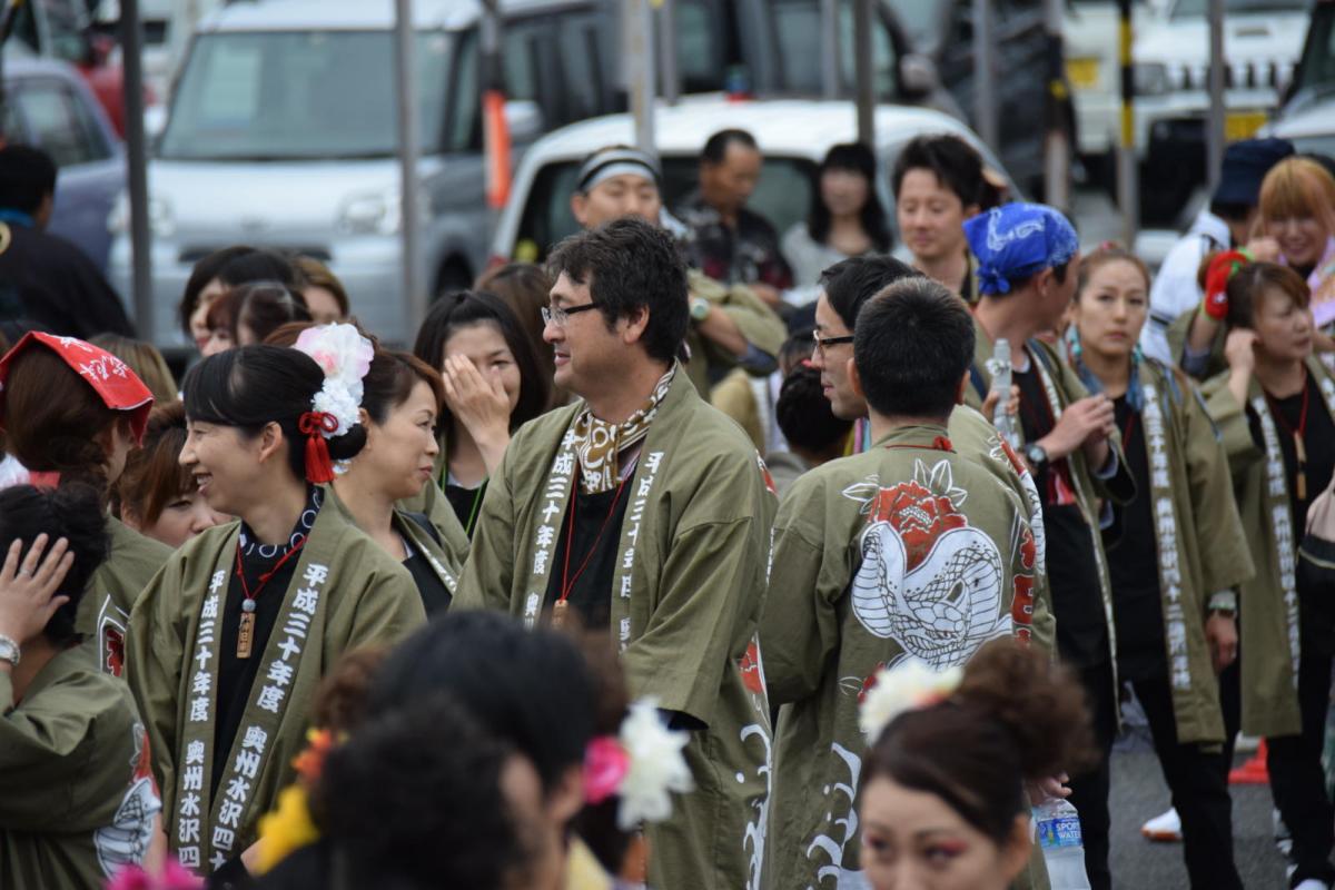奥州前沢よさこいFesta14その1（奥州前沢よさこいフェスタ2018) 2018/07/08
