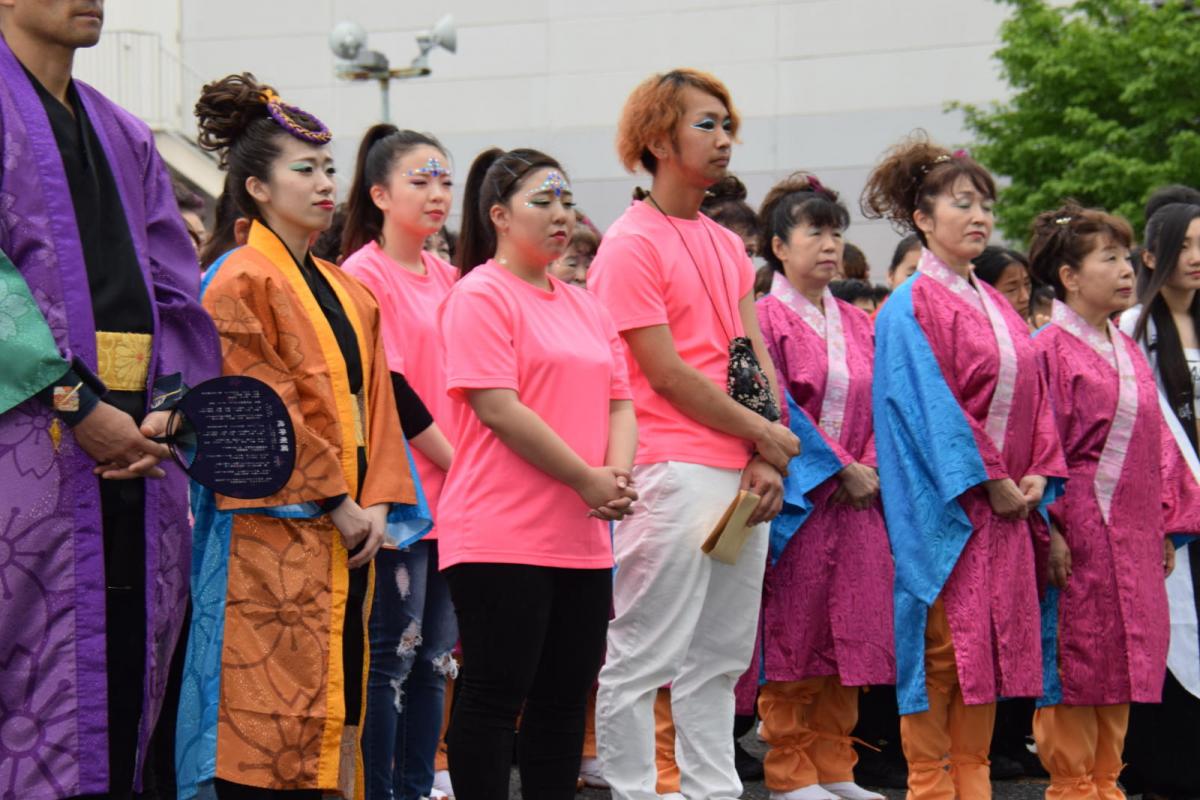 奥州前沢よさこいFesta14その1（奥州前沢よさこいフェスタ2018) 2018/07/08