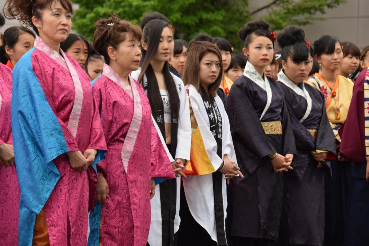 奥州前沢よさこいFesta14その1（奥州前沢よさこいフェスタ2018) 2018/07/08