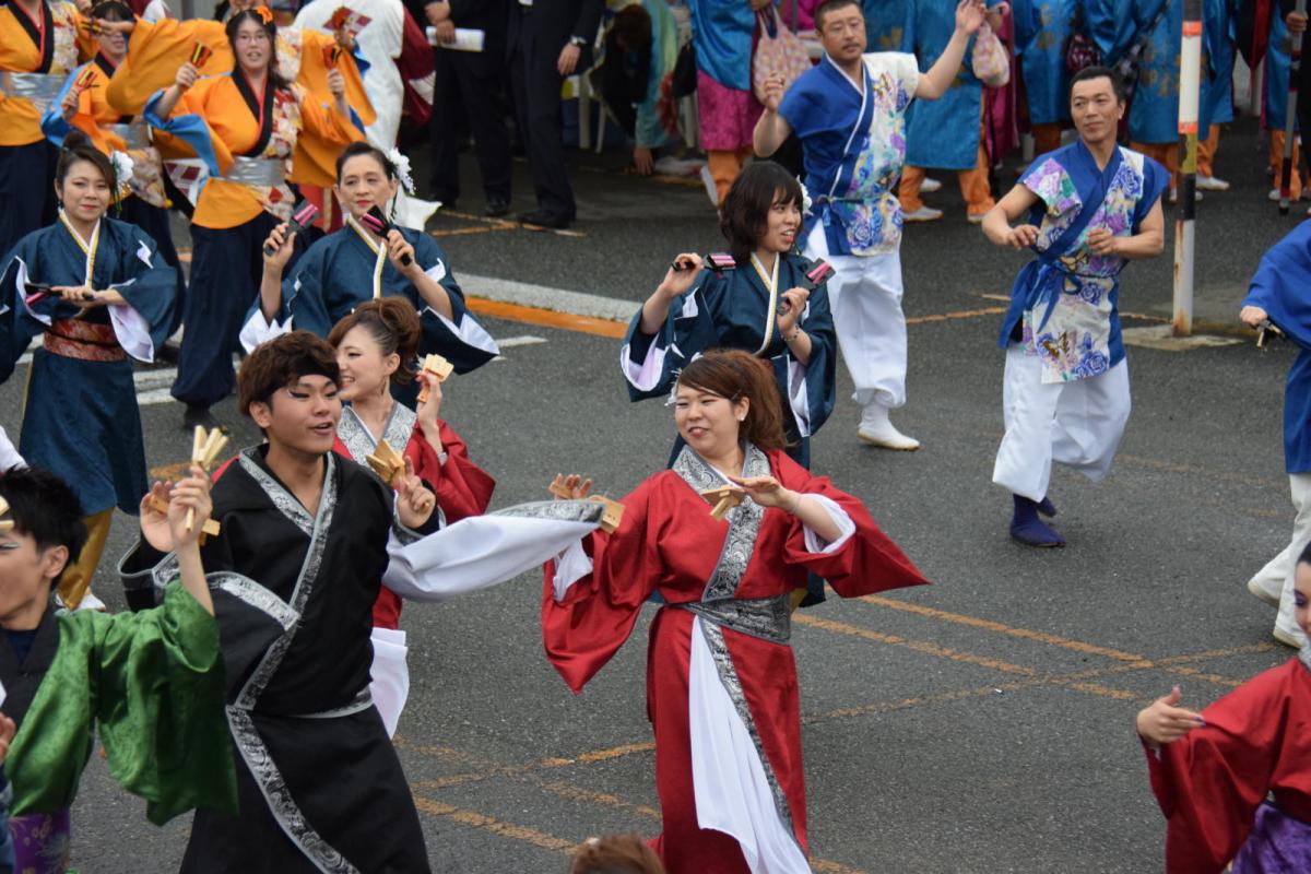 奥州前沢よさこいFesta14その1（奥州前沢よさこいフェスタ2018) 2018/07/08