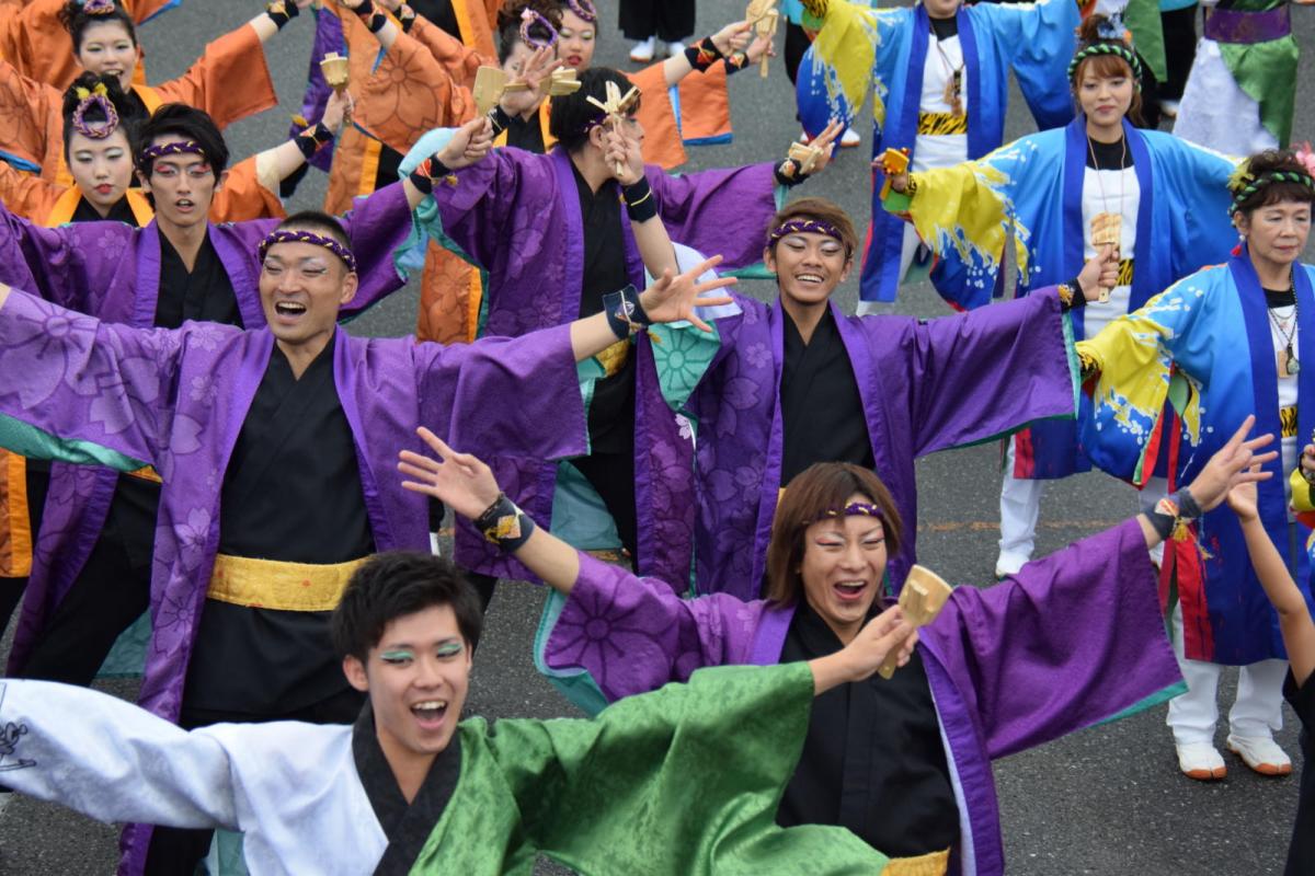 奥州前沢よさこいFesta14その1（奥州前沢よさこいフェスタ2018) 2018/07/08