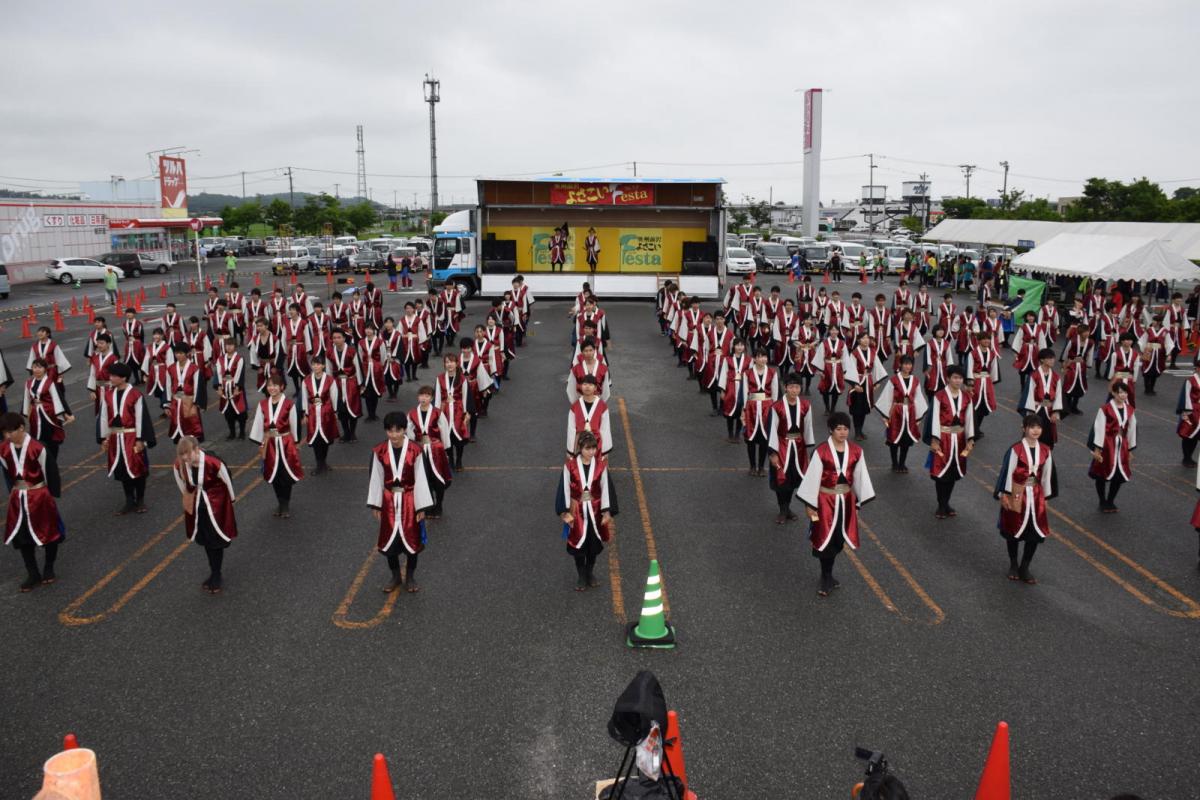 奥州前沢よさこいFesta14その1（奥州前沢よさこいフェスタ2018) 2018/07/08
