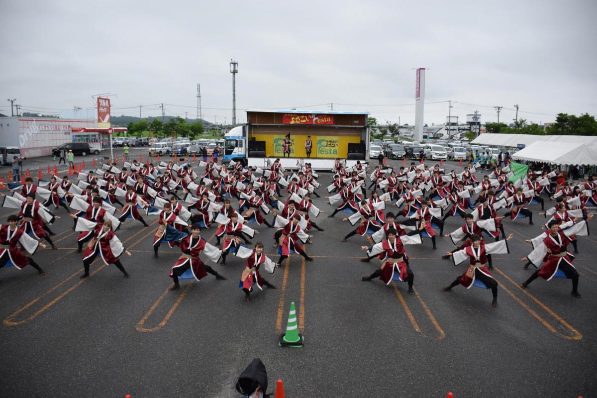 奥州前沢よさこいFesta14その1（奥州前沢よさこいフェスタ2018) 2018/07/08