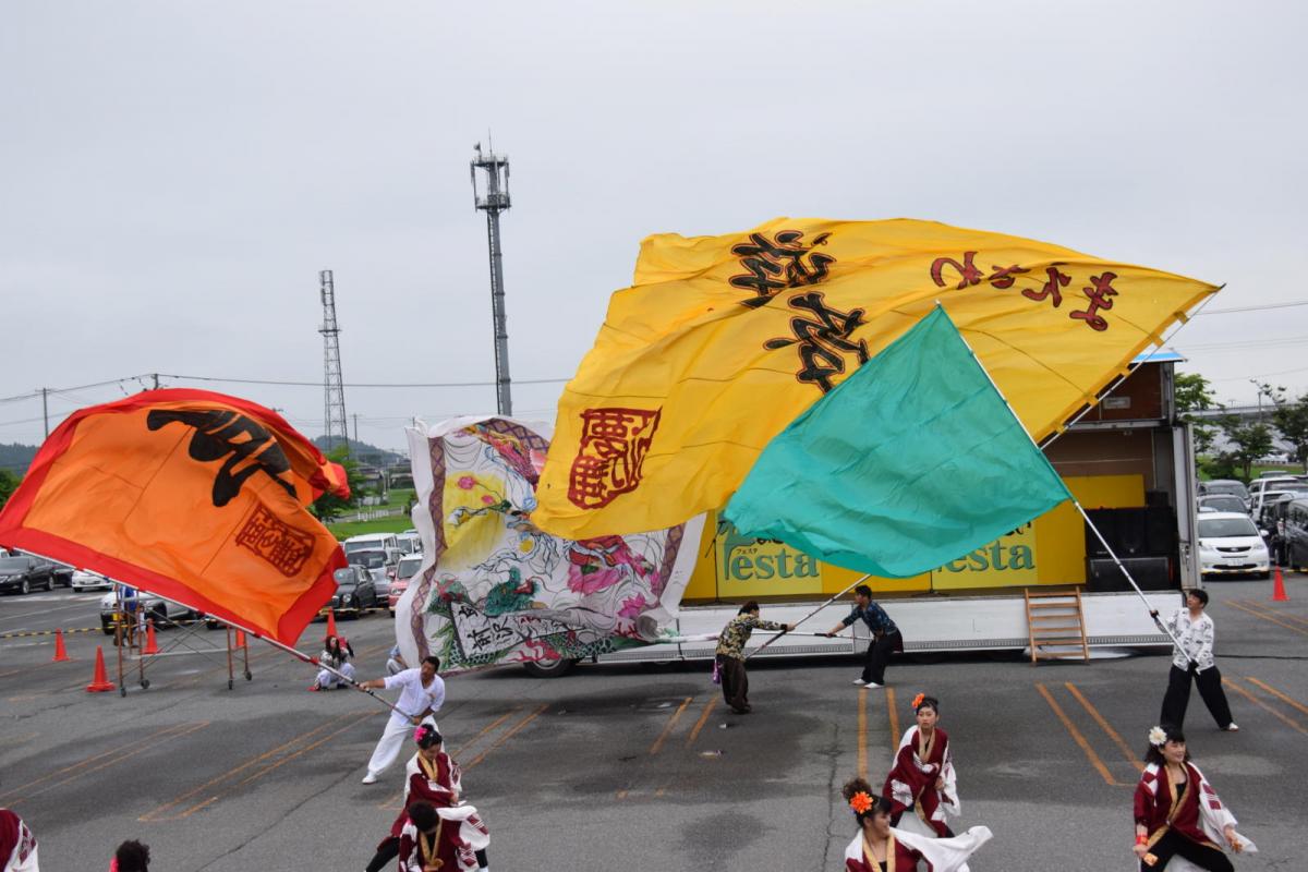 奥州前沢よさこいFesta14その1（奥州前沢よさこいフェスタ2018) 2018/07/08