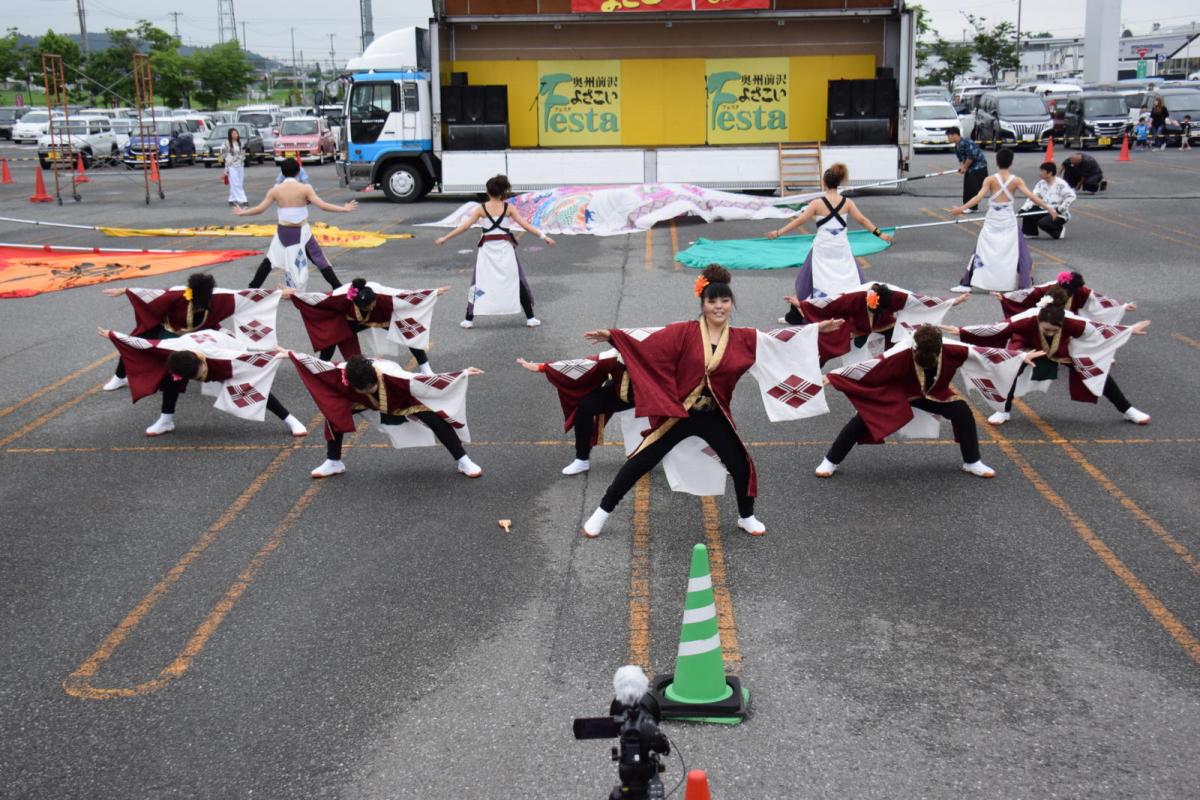 奥州前沢よさこいFesta14その1（奥州前沢よさこいフェスタ2018) 2018/07/08