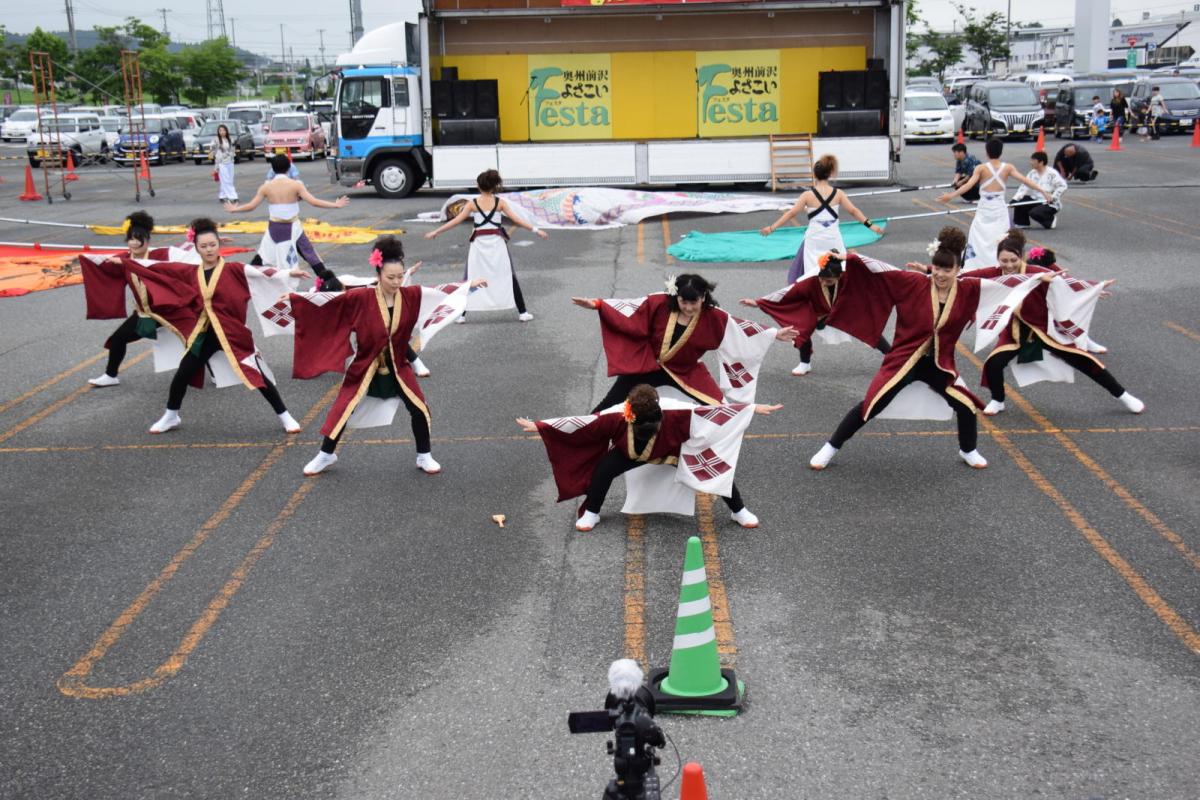 奥州前沢よさこいFesta14その1（奥州前沢よさこいフェスタ2018) 2018/07/08