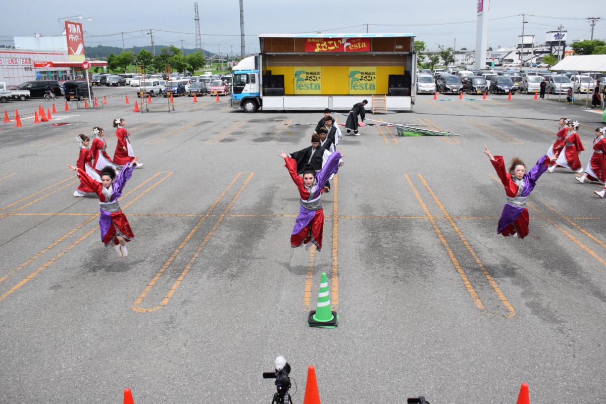 奥州前沢よさこいFesta14その1（奥州前沢よさこいフェスタ2018) 2018/07/08