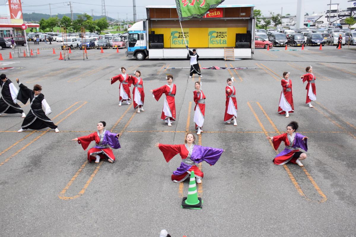 奥州前沢よさこいFesta14その1（奥州前沢よさこいフェスタ2018) 2018/07/08