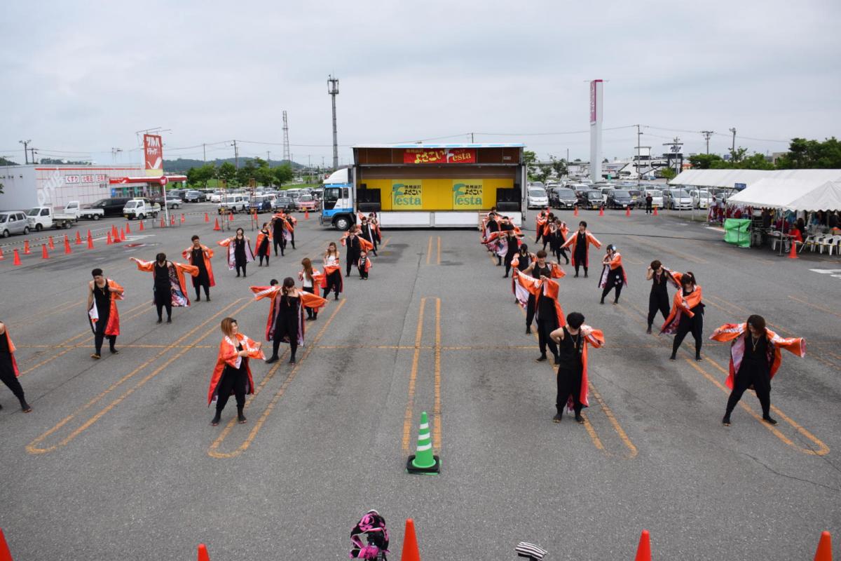 奥州前沢よさこいFesta14その1（奥州前沢よさこいフェスタ2018) 2018/07/08