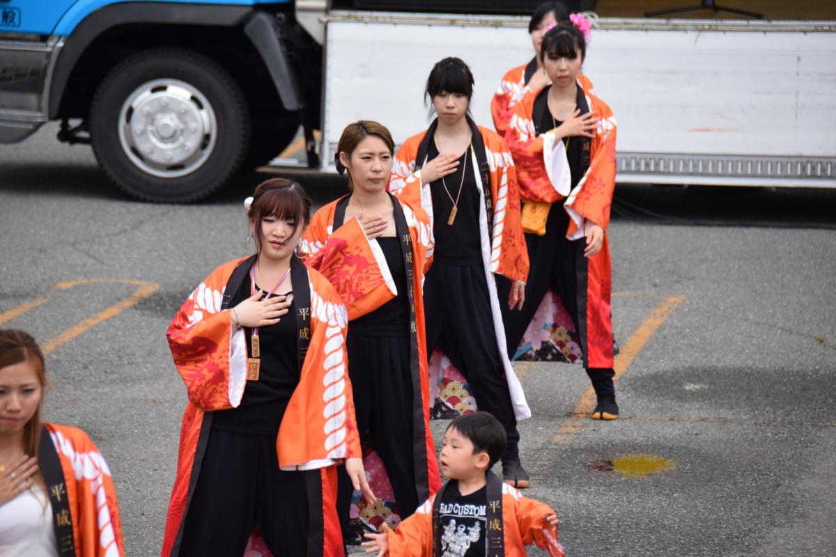 奥州前沢よさこいFesta14その1（奥州前沢よさこいフェスタ2018) 2018/07/08