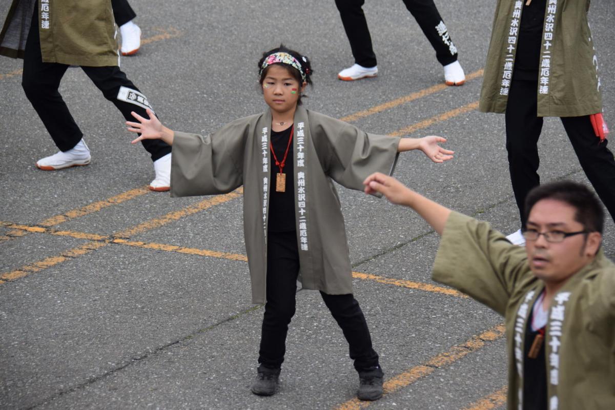 奥州前沢よさこいFesta14その1（奥州前沢よさこいフェスタ2018) 2018/07/08