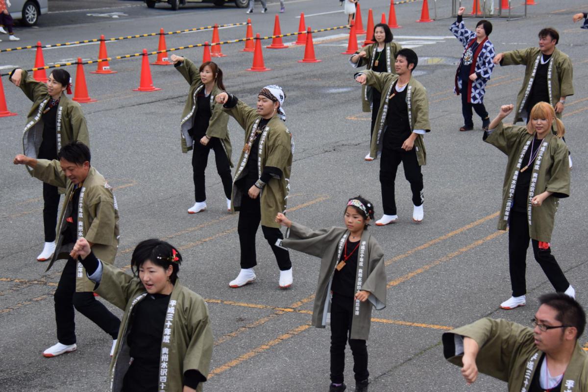 奥州前沢よさこいFesta14その1（奥州前沢よさこいフェスタ2018) 2018/07/08