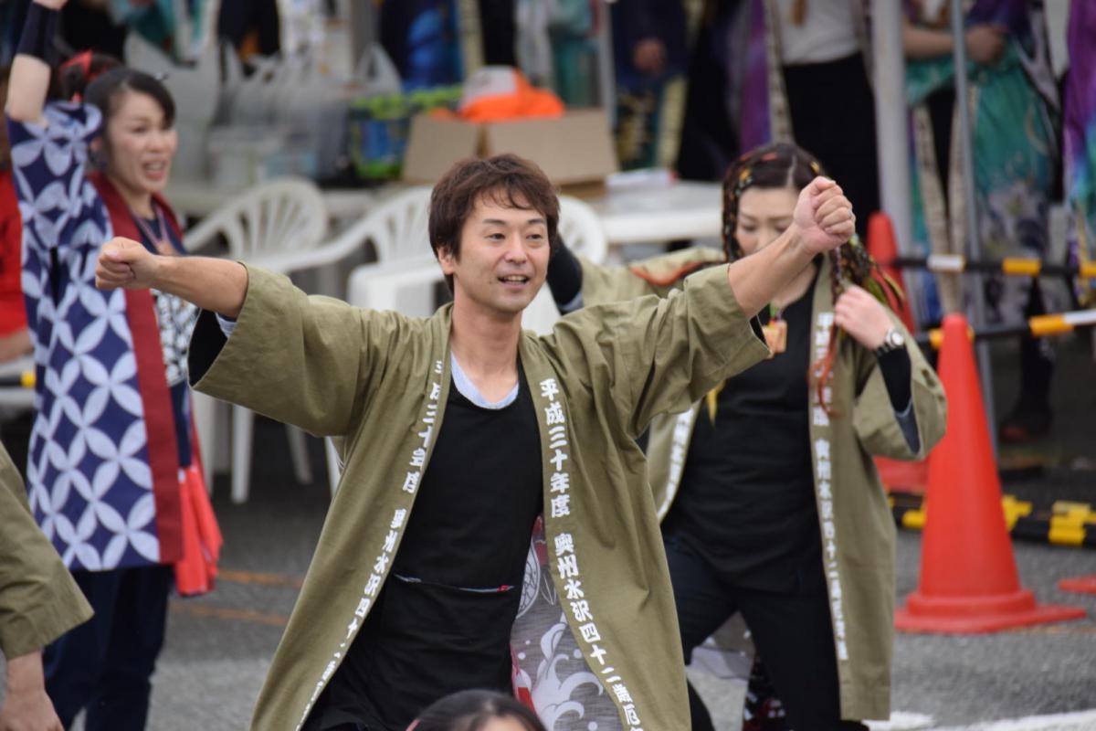 奥州前沢よさこいFesta14その1（奥州前沢よさこいフェスタ2018) 2018/07/08