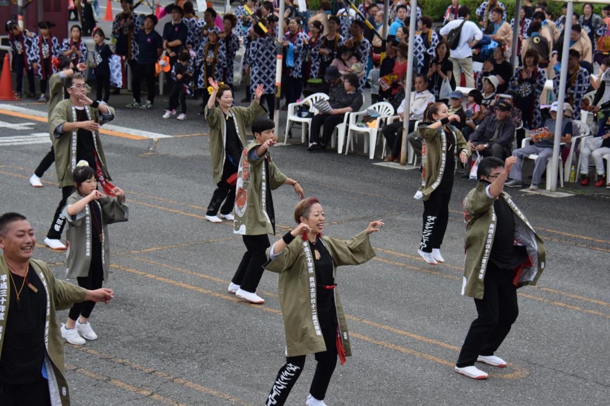 奥州前沢よさこいFesta14その1（奥州前沢よさこいフェスタ2018) 2018/07/08