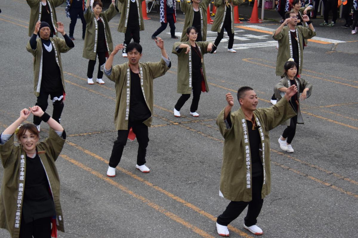 奥州前沢よさこいFesta14その1（奥州前沢よさこいフェスタ2018) 2018/07/08