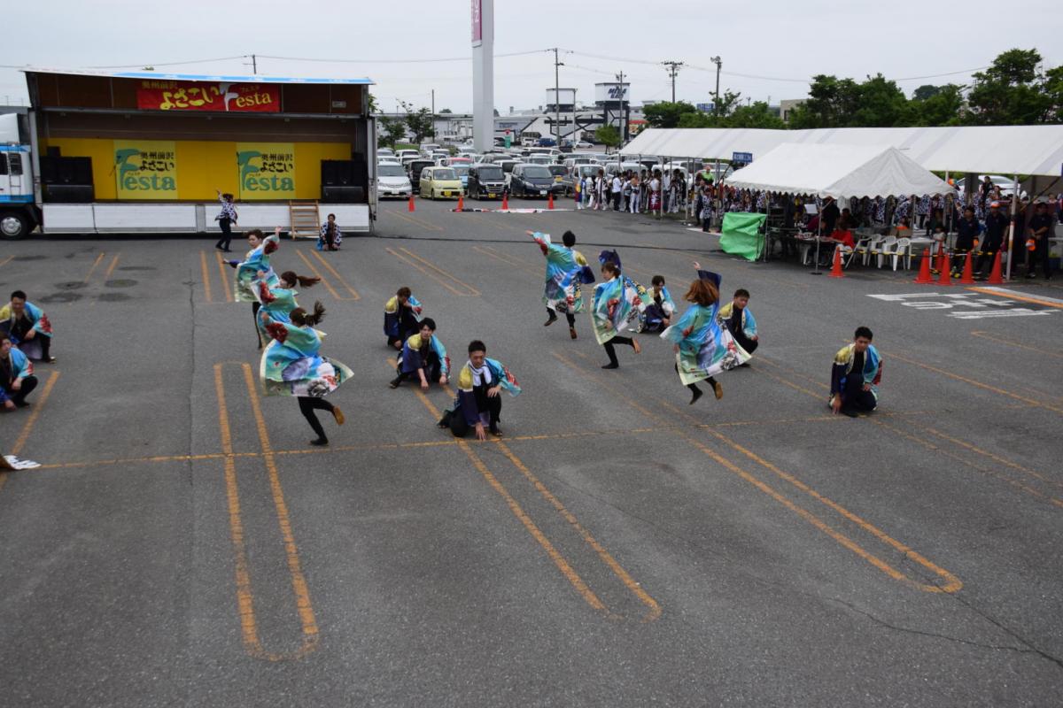 奥州前沢よさこいFesta14その1（奥州前沢よさこいフェスタ2018) 2018/07/08