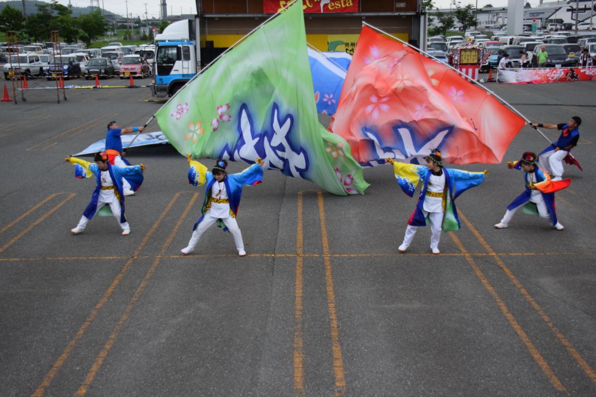 奥州前沢よさこいFesta14その1（奥州前沢よさこいフェスタ2018) 2018/07/08