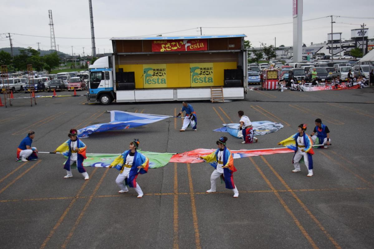 奥州前沢よさこいFesta14その1（奥州前沢よさこいフェスタ2018) 2018/07/08