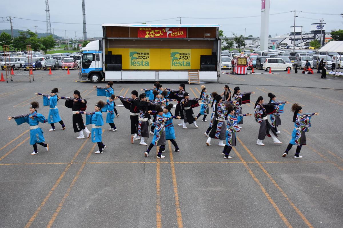 奥州前沢よさこいFesta14その1（奥州前沢よさこいフェスタ2018) 2018/07/08