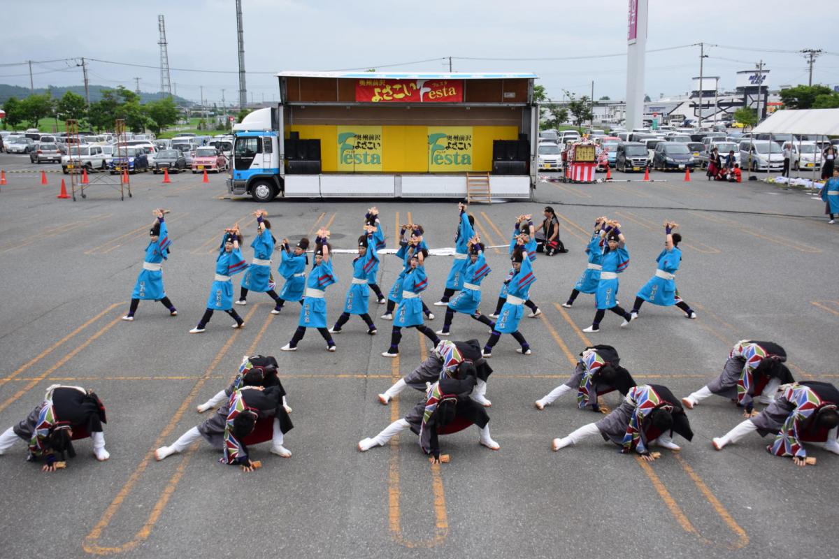 奥州前沢よさこいFesta14その1（奥州前沢よさこいフェスタ2018) 2018/07/08