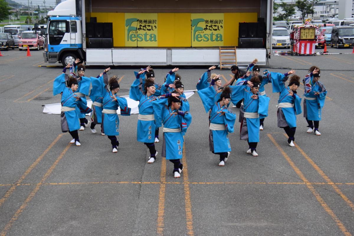 奥州前沢よさこいFesta14その1（奥州前沢よさこいフェスタ2018) 2018/07/08