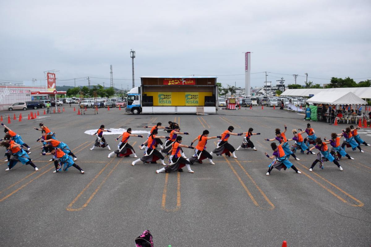 奥州前沢よさこいFesta14その1（奥州前沢よさこいフェスタ2018) 2018/07/08