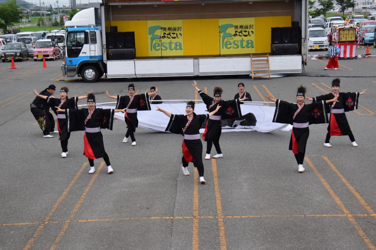 奥州前沢よさこいFesta14その1（奥州前沢よさこいフェスタ2018) 2018/07/08