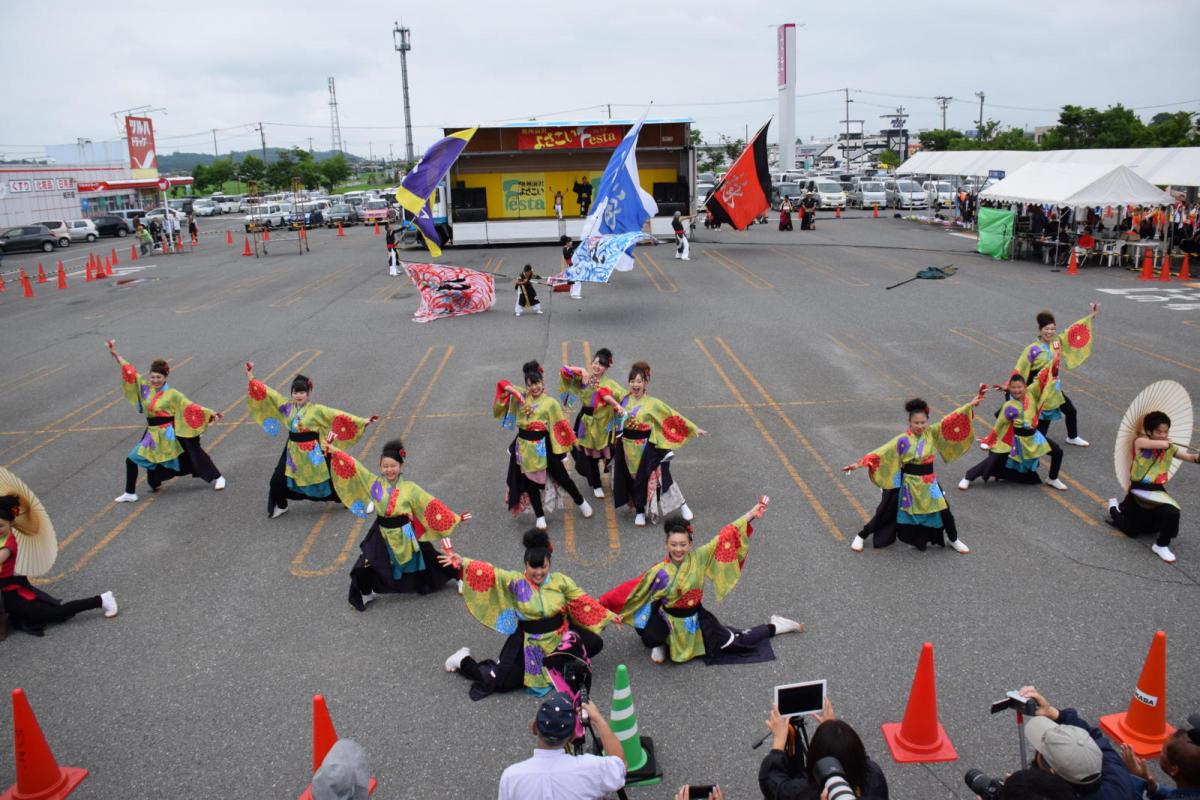 奥州前沢よさこいFesta14その1（奥州前沢よさこいフェスタ2018) 2018/07/08