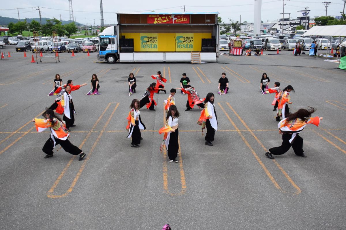 奥州前沢よさこいFesta14その1（奥州前沢よさこいフェスタ2018) 2018/07/08