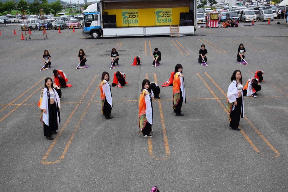 奥州前沢よさこいFesta14その1（奥州前沢よさこいフェスタ2018) 2018/07/08