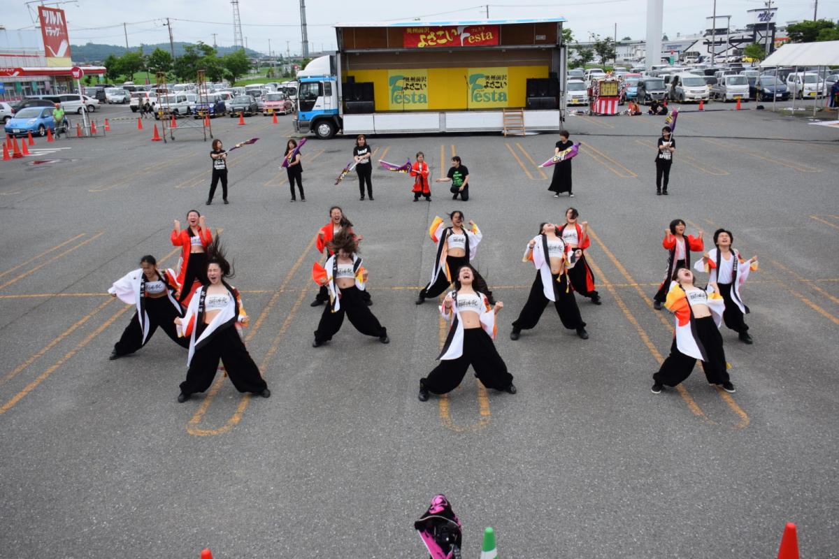 奥州前沢よさこいFesta14その1（奥州前沢よさこいフェスタ2018) 2018/07/08