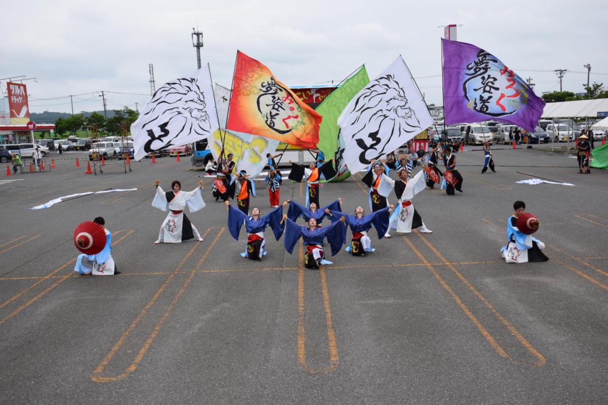 奥州前沢よさこいFesta14その1（奥州前沢よさこいフェスタ2018) 2018/07/08