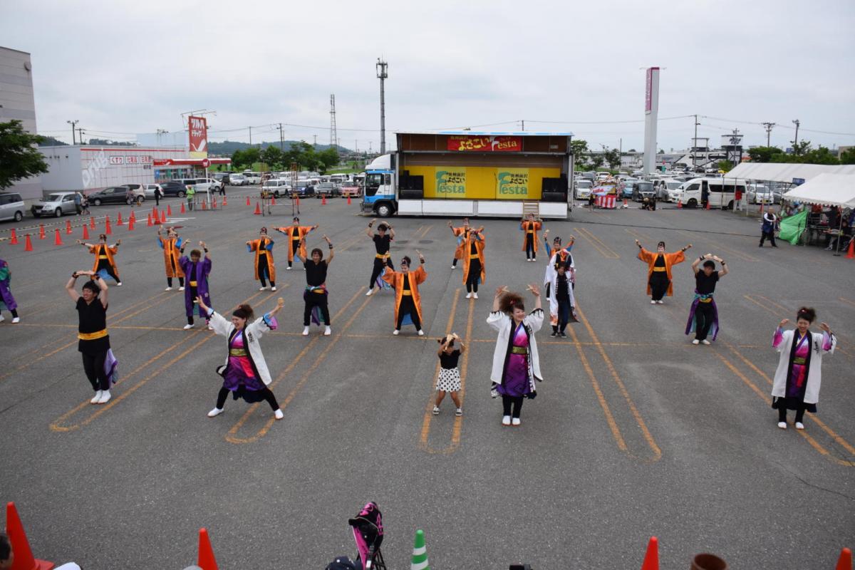 奥州前沢よさこいFesta14その1（奥州前沢よさこいフェスタ2018) 2018/07/08