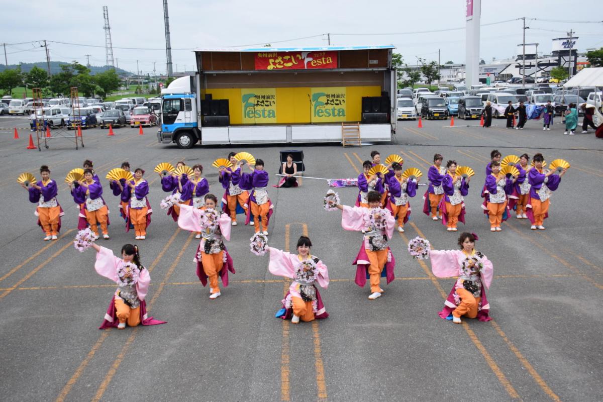 奥州前沢よさこいFesta14その1（奥州前沢よさこいフェスタ2018) 2018/07/08