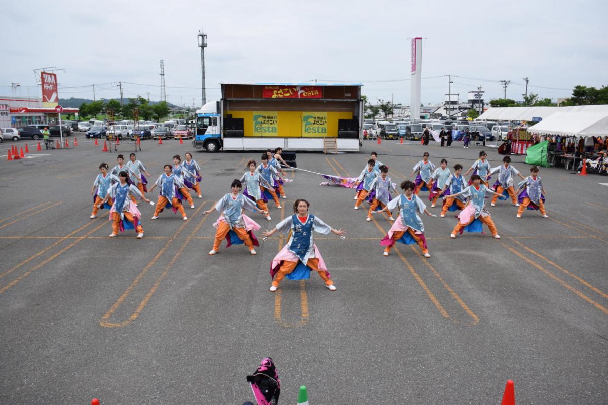 奥州前沢よさこいFesta14その1（奥州前沢よさこいフェスタ2018) 2018/07/08
