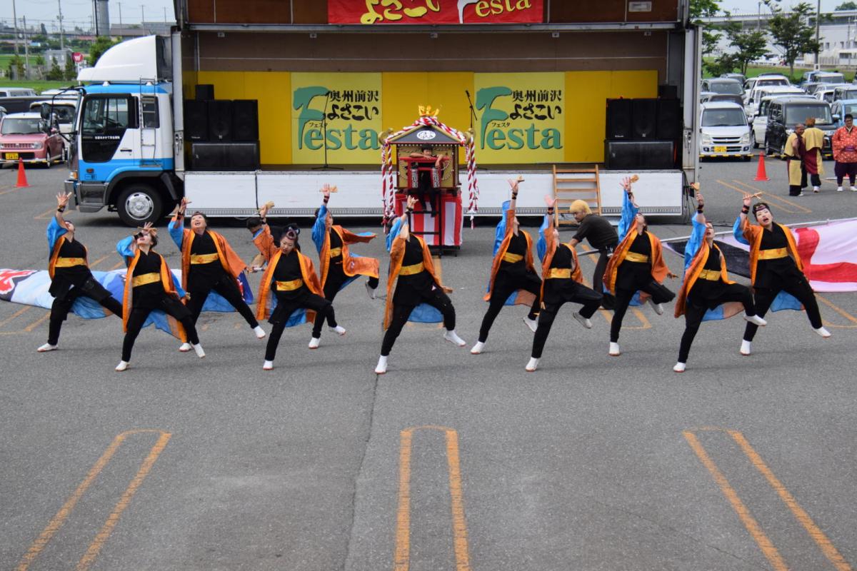 奥州前沢よさこいFesta14その1（奥州前沢よさこいフェスタ2018) 2018/07/08