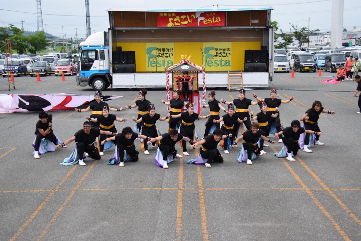 奥州前沢よさこいFesta14その1（奥州前沢よさこいフェスタ2018) 2018/07/08