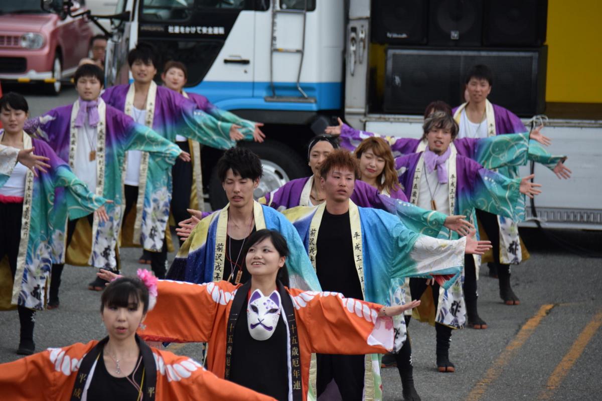 奥州前沢よさこいFesta14その1（奥州前沢よさこいフェスタ2018) 2018/07/08