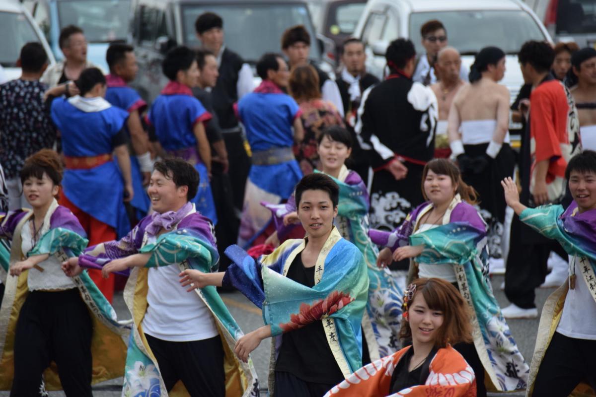 奥州前沢よさこいFesta14その1（奥州前沢よさこいフェスタ2018) 2018/07/08