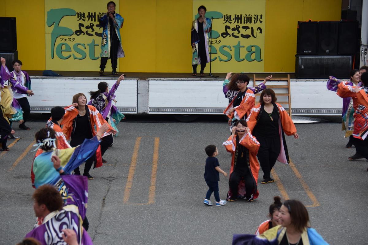 奥州前沢よさこいFesta14その1（奥州前沢よさこいフェスタ2018) 2018/07/08