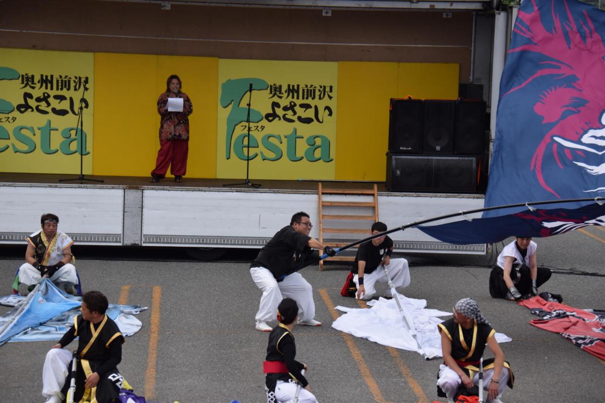 奥州前沢よさこいFesta14その1（奥州前沢よさこいフェスタ2018) 2018/07/08