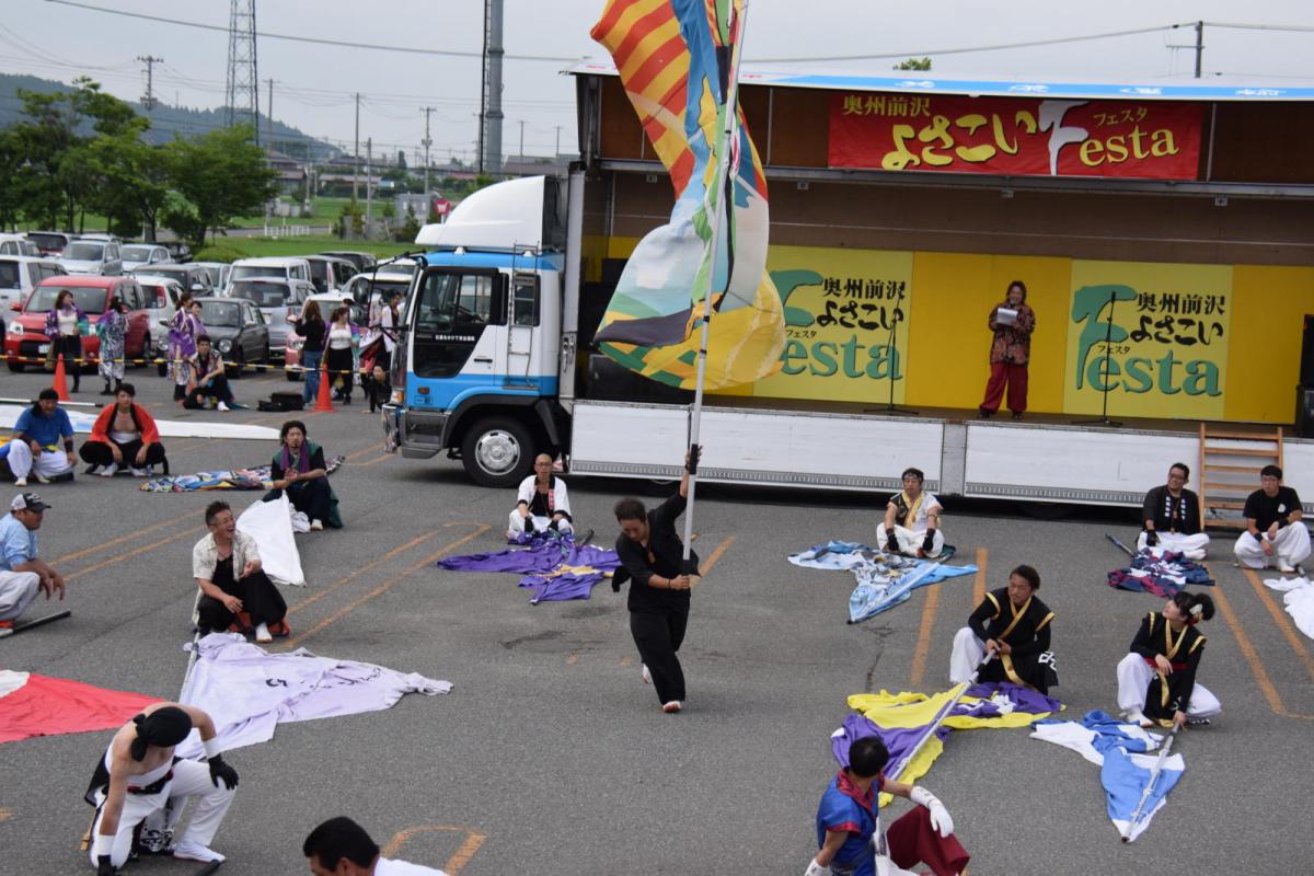 奥州前沢よさこいFesta14その1（奥州前沢よさこいフェスタ2018) 2018/07/08